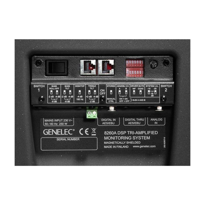 genelec-8260a-sam-rear-panel
