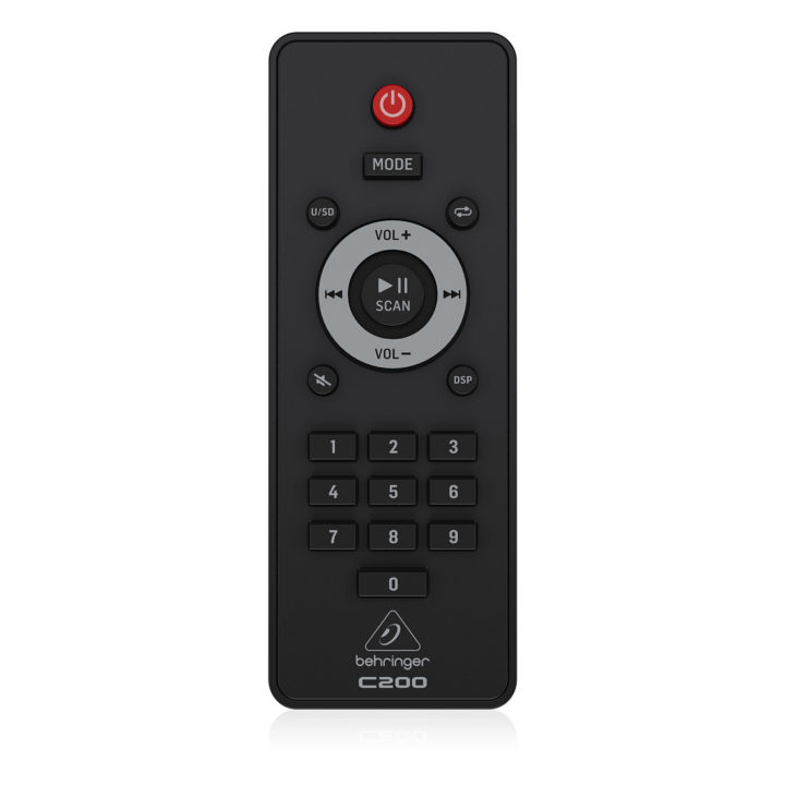 behringer c200 remote control