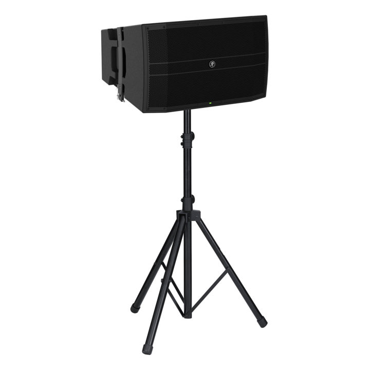 mackie drm 12a with speaker stand