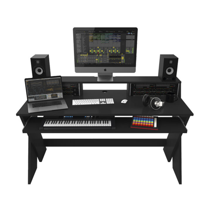 glorious sound desk pro black front