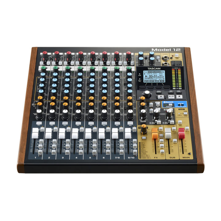 tascam model 12 front view