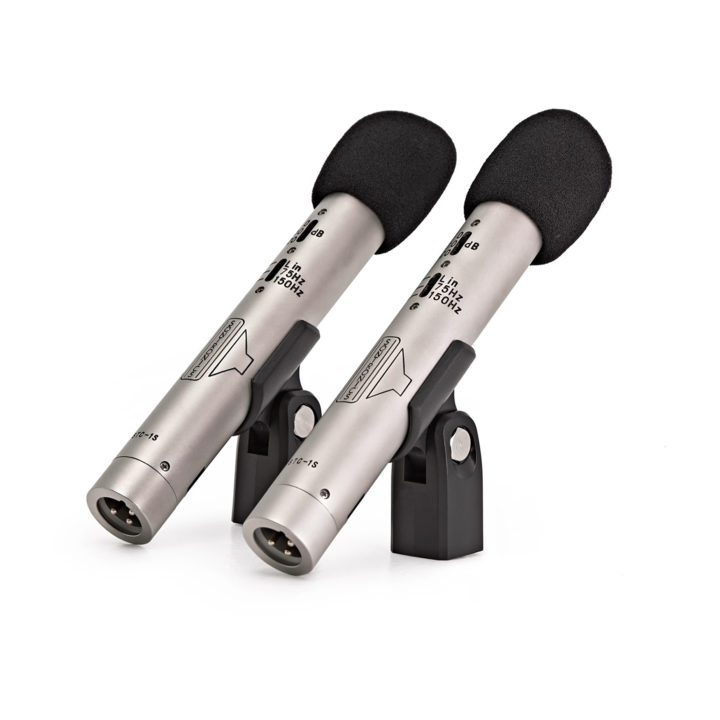 sontronics stc-1s stereo pair silver with windshields