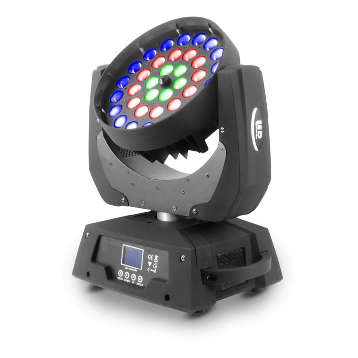 flash professional led 36x10w zoom 3 sections foto1