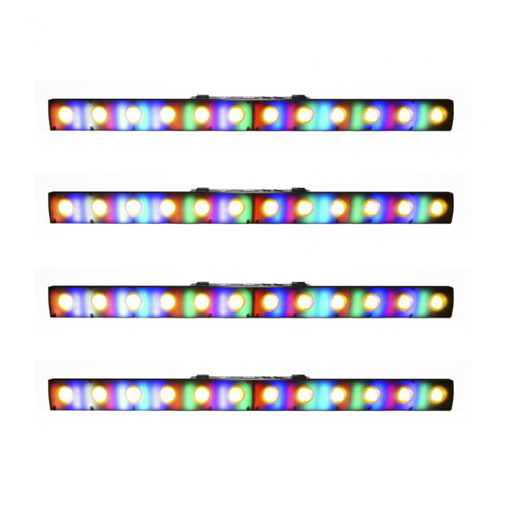 fractal lights bar led 12x3w set4