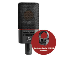 Austrian Audio OC818 Black Studio Set + Austrian Audio Hi-X55 GRATIS!