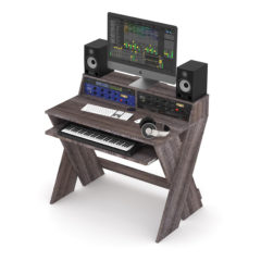 Glorious Sound Desk Compact Walnut