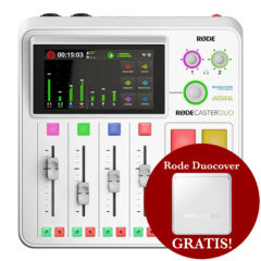 Rode RØDECaster Duo White + Rode Duocover GRATIS!