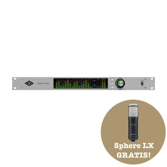 Universal Audio Apollo X16D Essentials + Universal Audio Sphere LX GRATIS!
