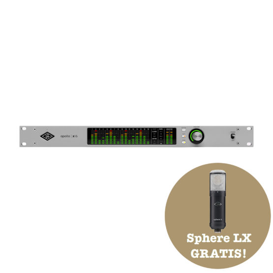 Universal Audio Apollo x16 Gen 2 Essentials + Universal Audio Sphere LX GRATIS!