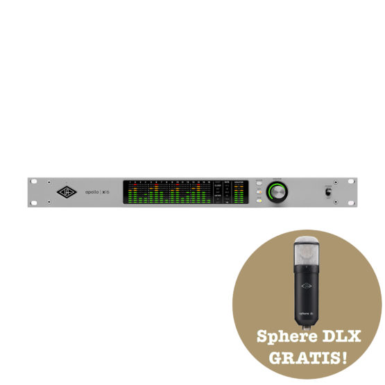 Universal Audio Apollo x16 Gen 2 Ultimate + Universal Audio Sphere DLX GRATIS!